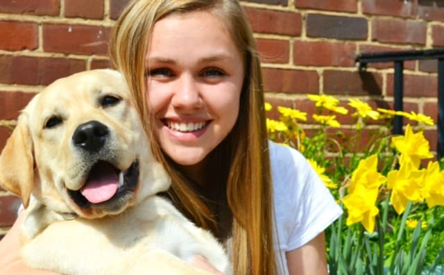 Lola and her girl- Endless Mt. Labradors