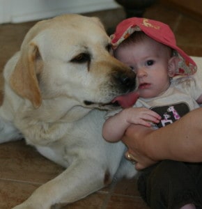 Amy and Eva at 3 months