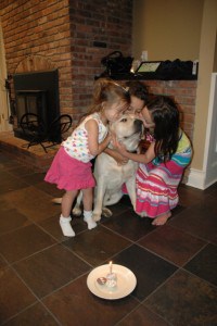 Birthday Kisses for Bear!