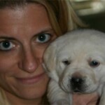 donna-with-yellow-lab-puppy-endless-mt-labradors-akc-breeder-labrador-retriever-puppies